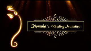 Nomula || Wedding Invitation || Bhanu