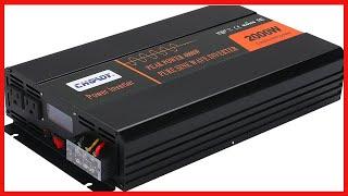 CHGAOY 2000W Power Inverter Pure Sine Wave Inverter DC 12V to 120V AC Car Inverter