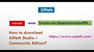 Download UiPath Community Edition