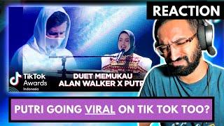 Putri Ariani X Alan Walker - Hero | TIKTOK AWARDS INDONESIA 2023 (REACTION!)