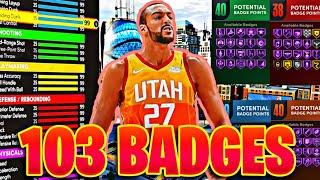 103 BADGE CENTER BUILD!!!! Best 7'3 Center Build NBA 2k22 Next Gen.