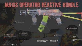 MAXIS OPERATOR bundle - Reactive AK74u, new FINISHING MOVE - showcase / short gameplay.