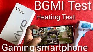 Vivo T1 5g Bgmi Test ( Pubg Test) Heating Test Best smartphone under budget for gaming//SD 695