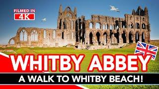 WHITBY ABBEY | Full tour of famous dracula ruins in  North Yorkshire England