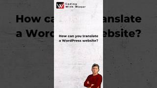 How to translate WordPress Website?