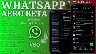 WHATSAPP AERO BETA UPDATE TERBARU 2024 ||  Aero WhatsApp terbaru 2024 || WHATSAPP MOD TERBARU 2024