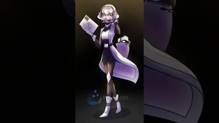 [ TIMELAPSE ] White Blue - Among Us & Humanoid Version