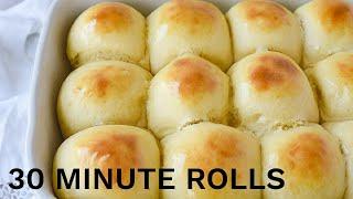 How to Make Dinner Rolls in 30 Minutes/30 Minute Rolls