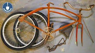 Restoring an Old and Rusty Family Relic Bicycle