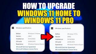 How to Upgrade Windows 11 HOME to Windows 11 PRO