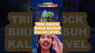 TRICK GROCK BIKIN MUSUH KALAH LEVEL #shorts