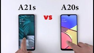 SAMSUNG A21s vs A20s | Speed Test