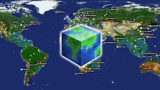SERVER OF OUR WORLD! Real planet Earth in real dimensions!