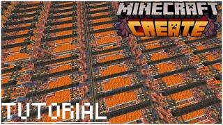 100% SELF-SUFFICIENT + TILABLE Steam Engine TUTORIAL | Create Mod 1.19.2 | #tutorial  #minecraft