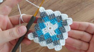 SUPER EASY CROCHET KNITTING.. TIĞ İŞİ YAPIMI KOLAY HARİKA BATTANİYE ŞAL ÖRGÜ MODELİ..