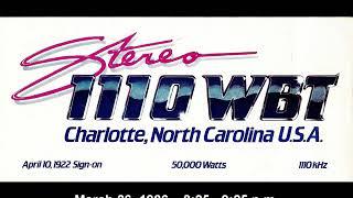 1110 WBT Charlotte - Hello Henry program 1986