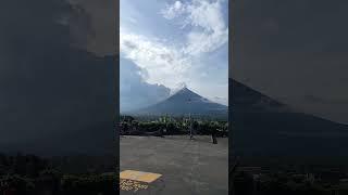 Wow a beautiful Mt. Mayon #shortsviral #mayonvolcano #albaybicol #nature