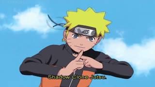 Naruto and Sakura vs Kakashi eng sub