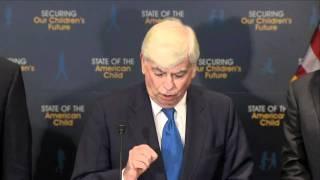 Dodd Holds Press Conference Regarding Report Card on the State of the American Child