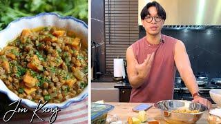 Eating 200g Protein Without Meat? I Tried It for a Day | JON KUNG