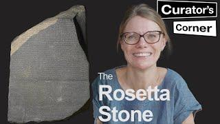 The Rosetta Stone and what it actually says with Ilona Regulski | Curator's Corner S7 Ep7