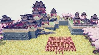 Shogun Brothers' Japanese Castle and Samurai War TABS Map Creator Totally Accurate Battle Simulator