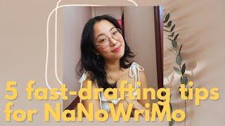 5 Fast-Drafting Tips for NaNoWriMo, ft. Lynn D. Jung