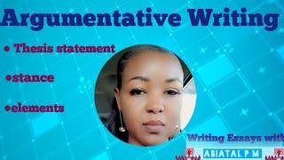 How to write an argumentative essay #English #education