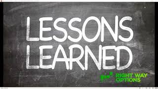 Lessions Learned | Public E-learning