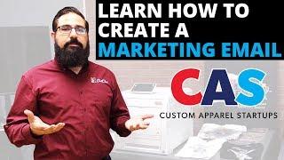 CAS Mini Cast - Creating a Marketing Email in Mailchimp [PART 1]