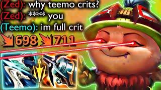 FULL CRIT TEEMO IS NEW META..