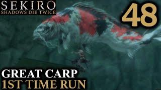 Majestic Buddy: Sekiro Playthrough Part 48 - The Great Carp (1st Time Blind Run)