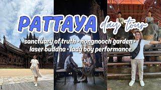 THAILAND 2024 P3: Pattaya Day Tour! Sanctuary of Truth, Nongnooch Garden, Laser Buddha | Karenn C.