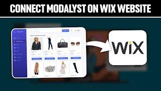 How To Connect Modalyst On Your Wix Website 2024! (Full Guide)