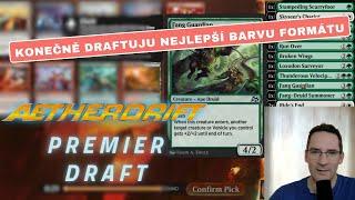 Je zelená v Aetherdrift draftu opravdu s přehledem nejlepší? | Aetherdrift Draft | MTGA drafty česky