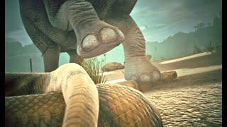 Miocene Elephant kill the African Rock Python  In Ancestors