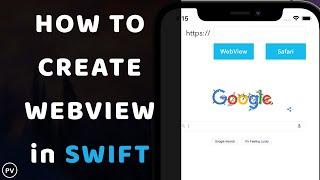 How to Create WebView in Swift 5 Xcode 11