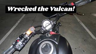 I Wrecked My Kawasaki Vulcan 650