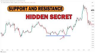 SUPPORT AND RESISTANCE HIDDEN SECRET || SUPPORT AND RESISTANCE TRADING STRATAGY HINDI ||