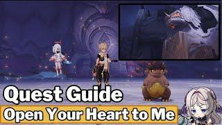 Open Your Heart To Me (Full Quest Guide & Location) - Genshin Impact