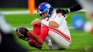 New York Giants QB Daniel Jones ACL Injury vs Vegas 11/5/2023