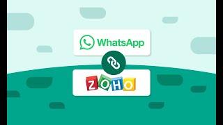 Integrate WhatsApp Business API with Zoho CRM | Interakt