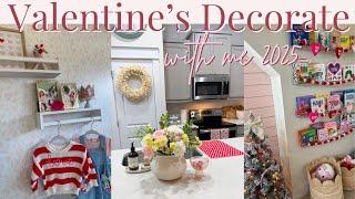 NEW VALENTINE'S DECORATE WITH ME 2025 | Valentine's Day Decorating Ideas | Kitchen and Nursery Decor