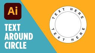 How To Wrap Text Around A Circle with Illustrator - Beginner Tutorial