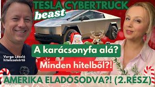 Ajándék is hitelből? A Tesla elektromos szörnye! (2.rész) Varga Laci hitelszakértővel Miamiban!