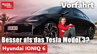 Hyundai Ioniq 6: Besser als das Tesla Model 3? - Fahrbericht (Review) I auto motor und sport