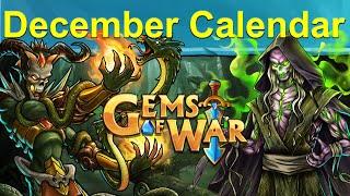 Gems of War: Event Objectives | December Event Calendar, Takshaka, and Mythic Friday