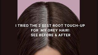 I Tested These 2 Hair Products and My Grey Hair DISAPPEARED/NZ root touch up grey hair method