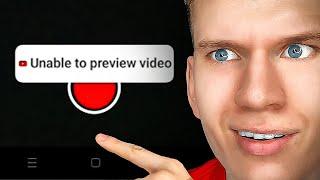 How to FIX - "Unable to preview video" in YouTube SHORTS | Step-By-Step Guide