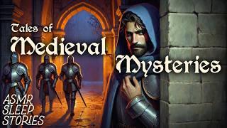 Fall Asleep to Medieval Mysteries | Historical Bedtime Stories & Rainy Ambience | ASMR History Tales